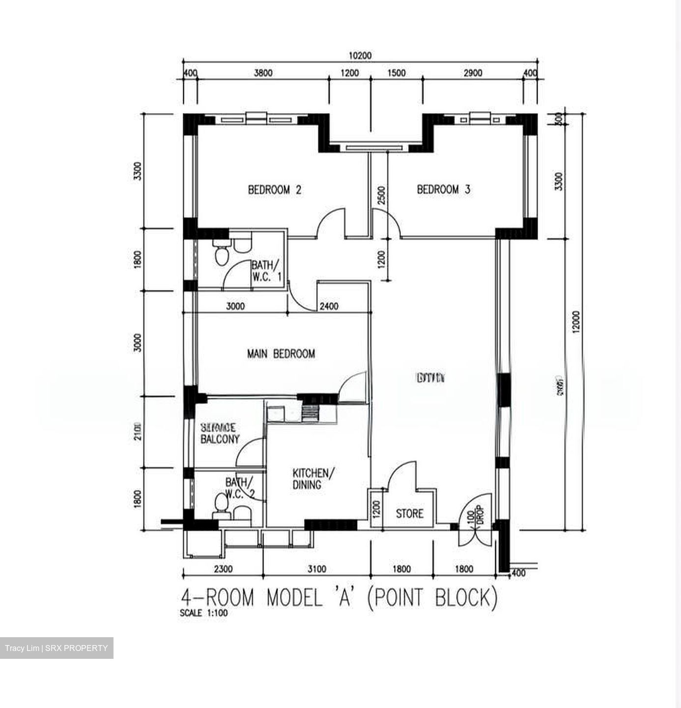 Blk 325 Tah Ching Road (Jurong West), HDB 4 Rooms #582234601